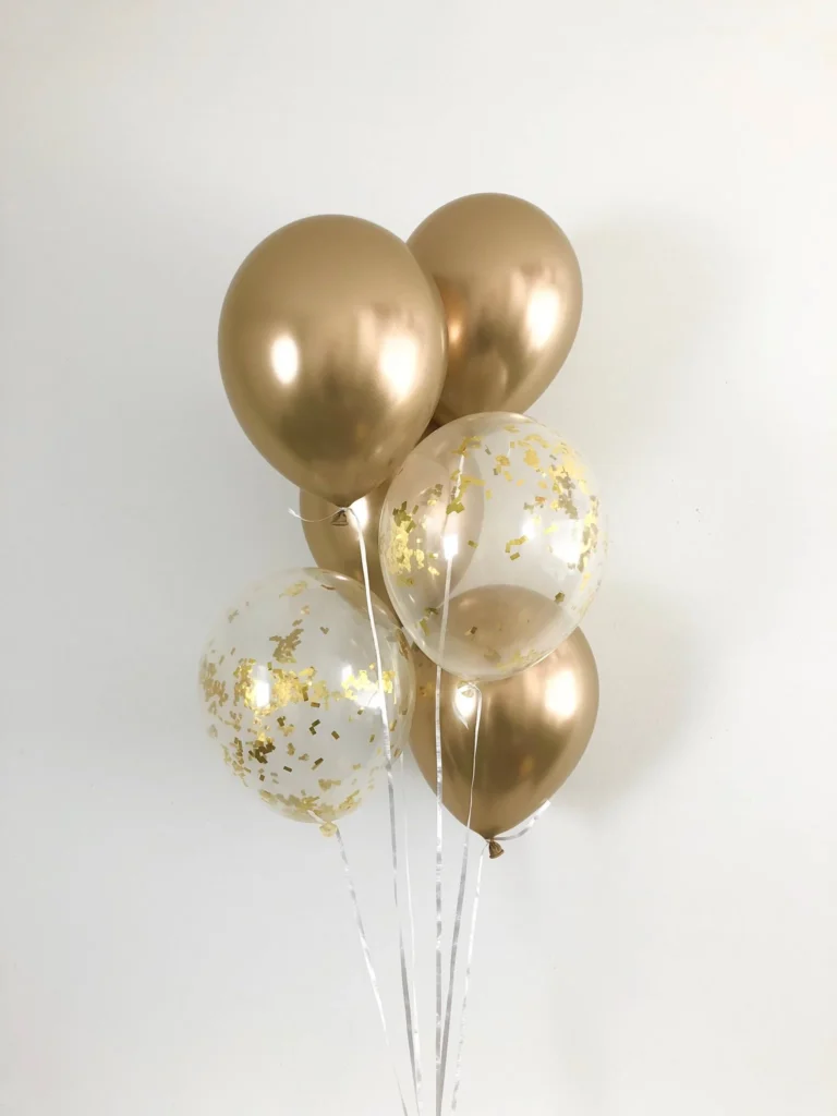 Go for Gold balloon bouquet