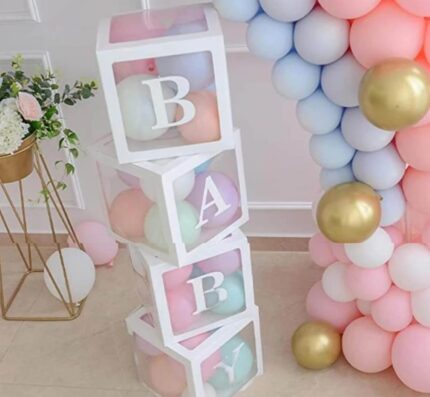 Balloons in boxes Baby in Dubai