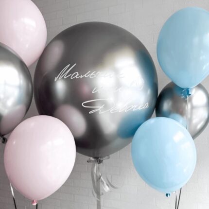 Gentle Giant Gender reveal composition in Dubai