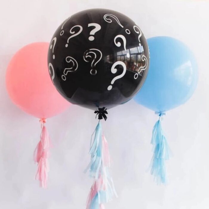Giant Balloons Exciting Gender Reveal in Dubai