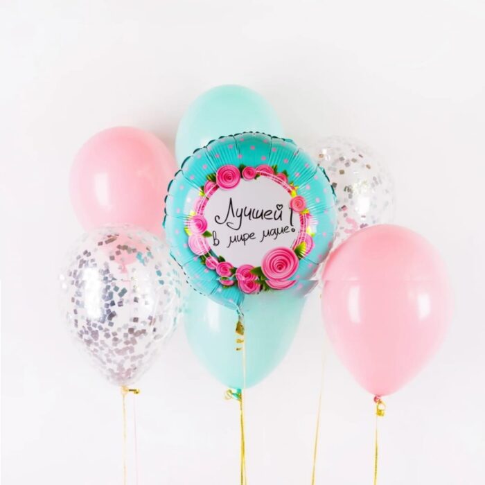 To the best Mom in the world! Balloon Bouquet