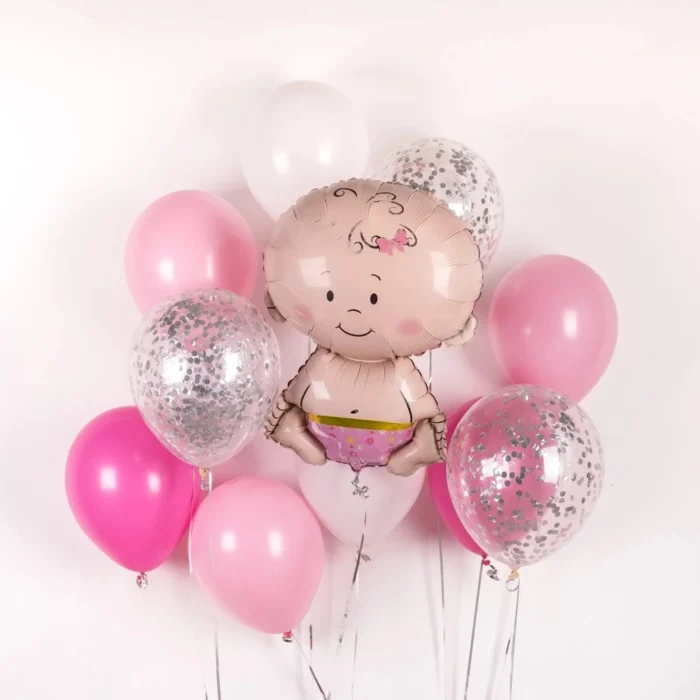 Our Baby girl Balloon Bouquet in Dubai