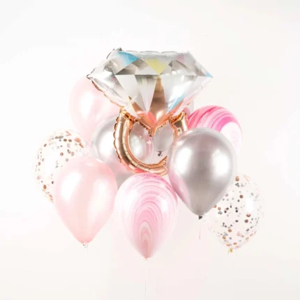 Diamond Ring! Balloon Bouquet