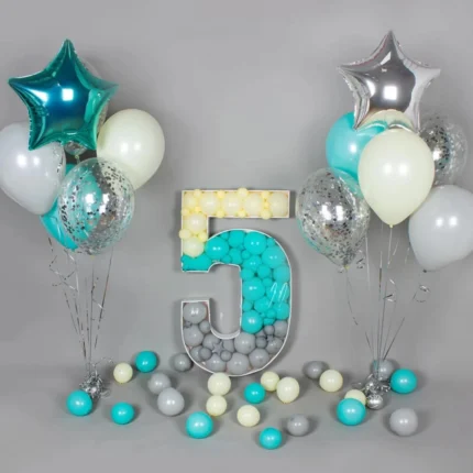 5 Years balloon composition