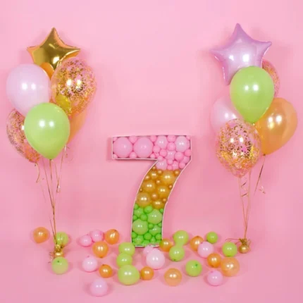 7 Years balloon composition