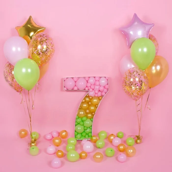 7 Years balloon composition