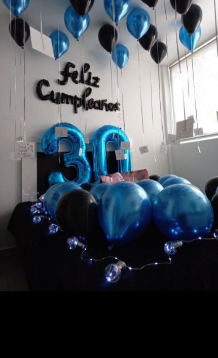 30th of Balloons Room decor