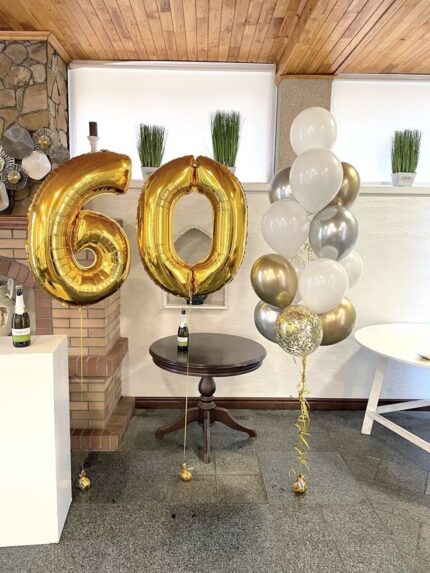 60th Birthday Balloons