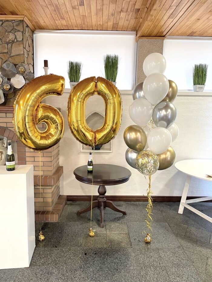 60th Birthday Balloons