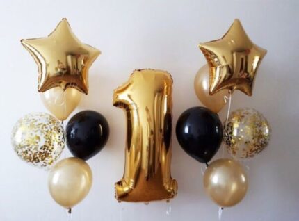 1st Birthday Bouquet Balloons