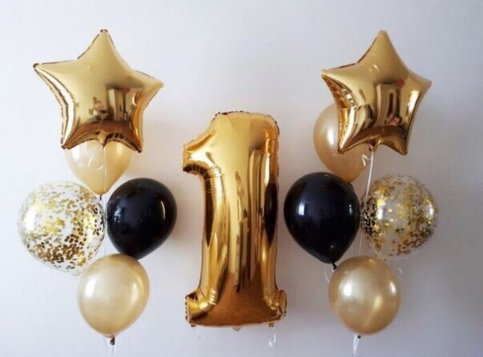 1st Birthday Bouquet Balloons