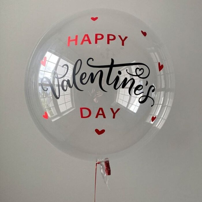 Valentines-day Customized Bubble balloon