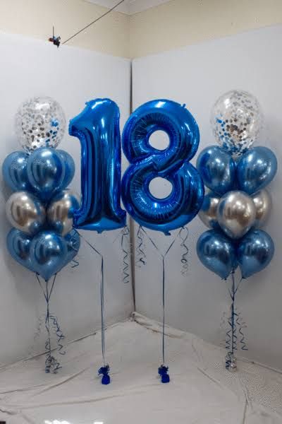 18th Birthday Balloons Bouquets